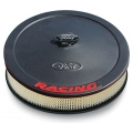 1965-73 AIR CLEANER ASSEMBLY, FORD "RACING"- SATIN BLACK